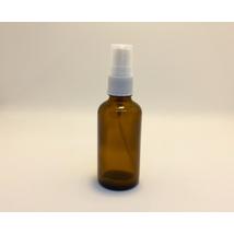 Üveg barna tároló pumpával DIN 18 50ml