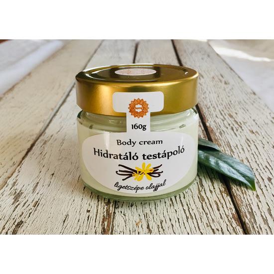 Testápolókrém ligetszépe olajjal, E vitaminnal vanilia és ylang-ylang illattal 160g